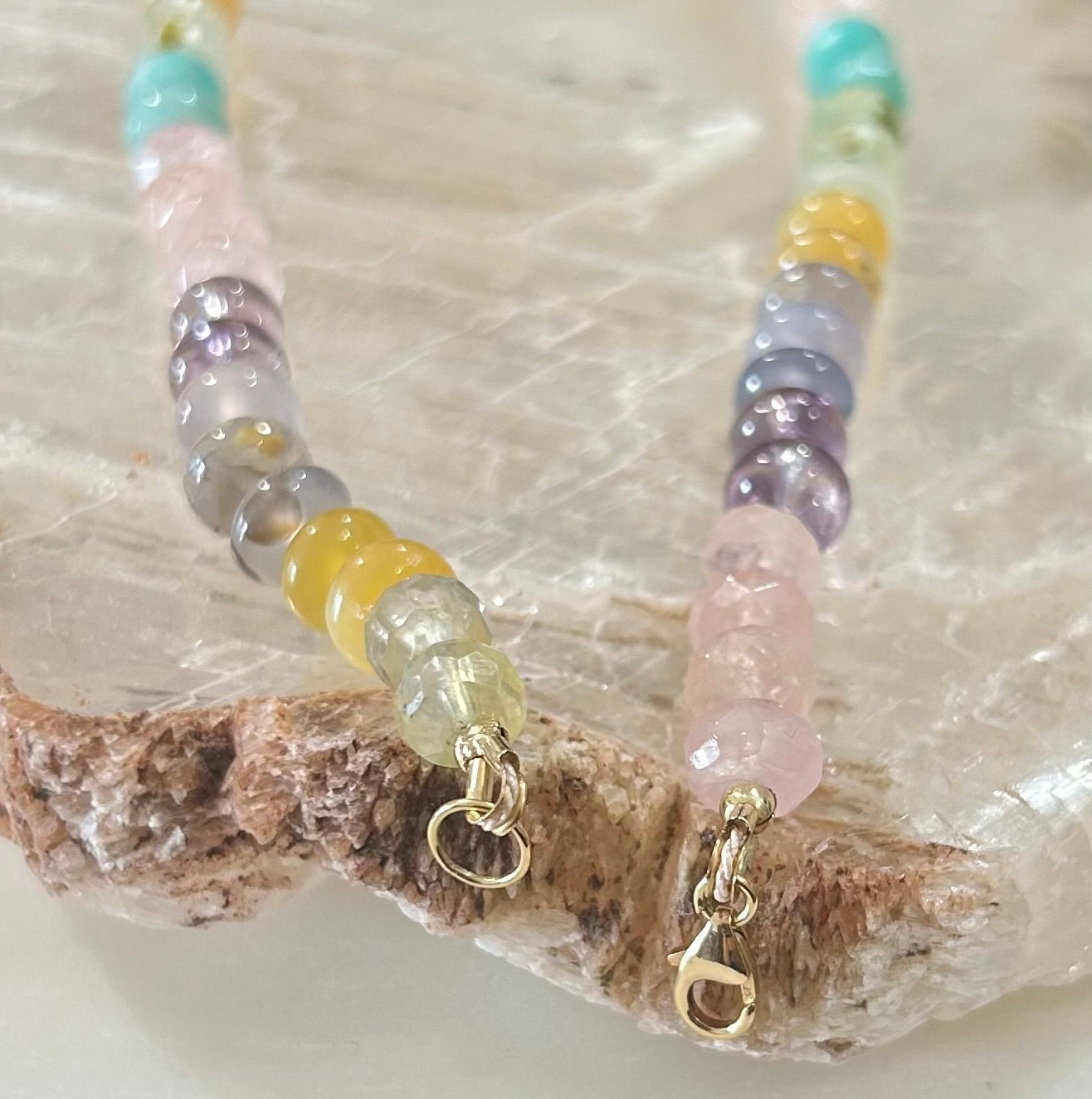 Fruity gem necklace