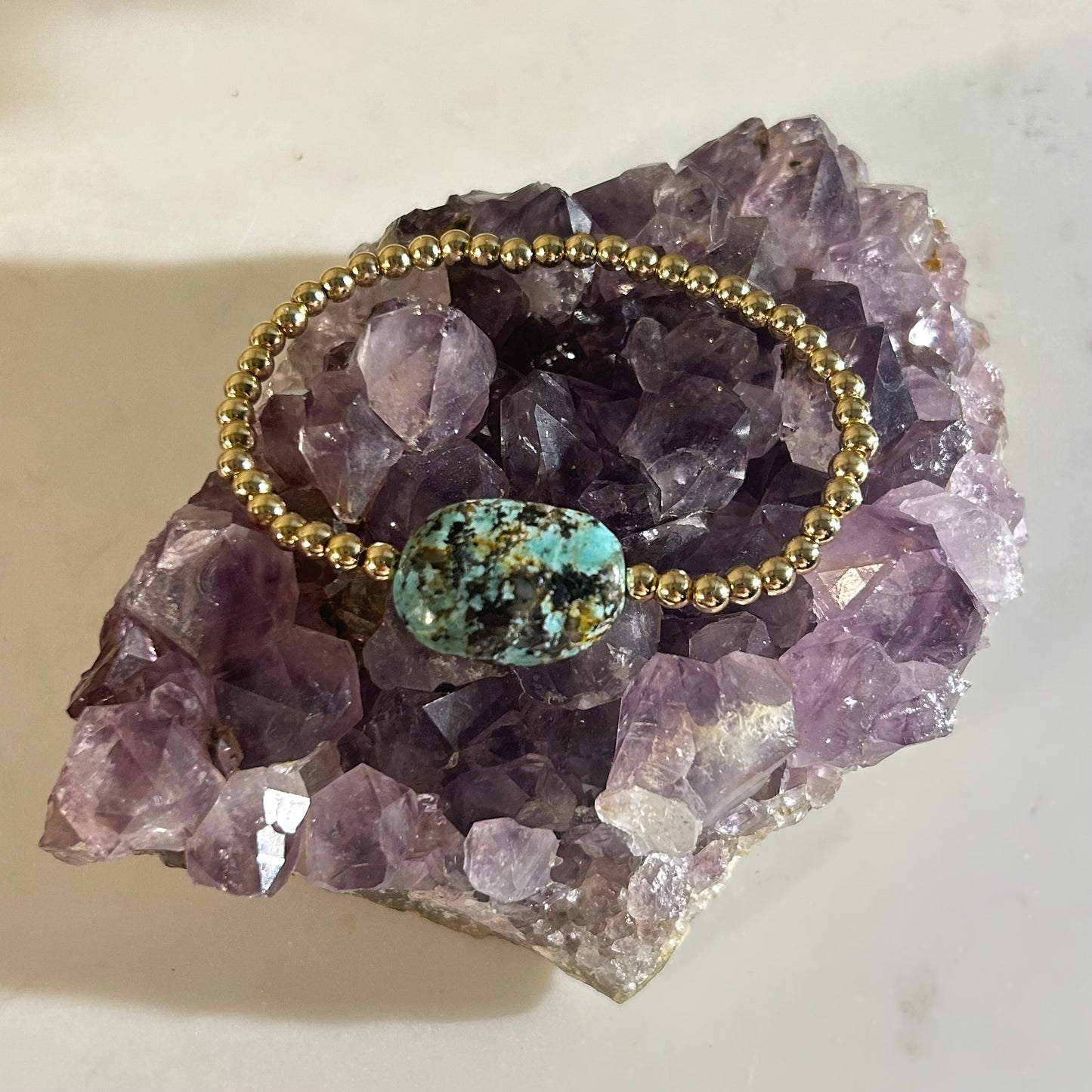 African Turquoise bracelet