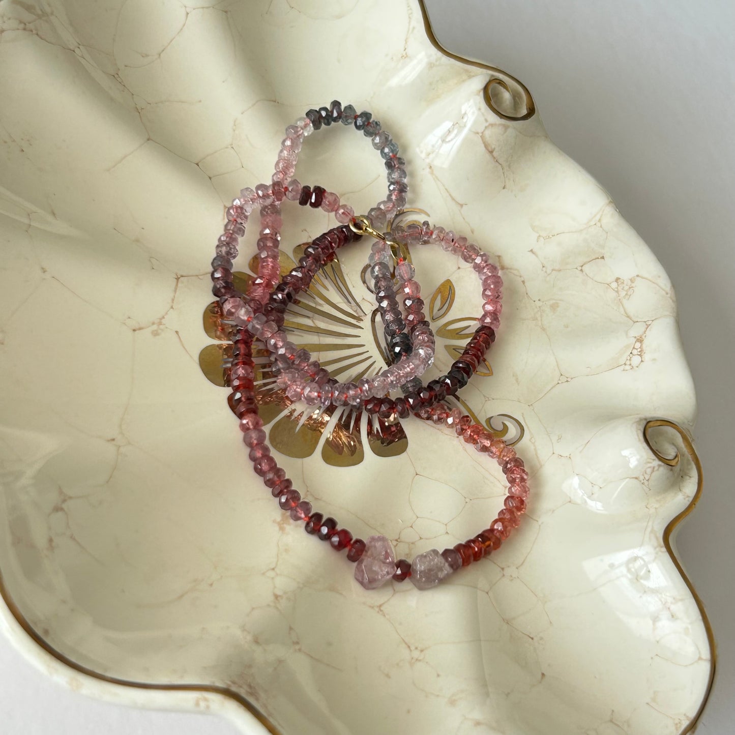 Spinel necklace