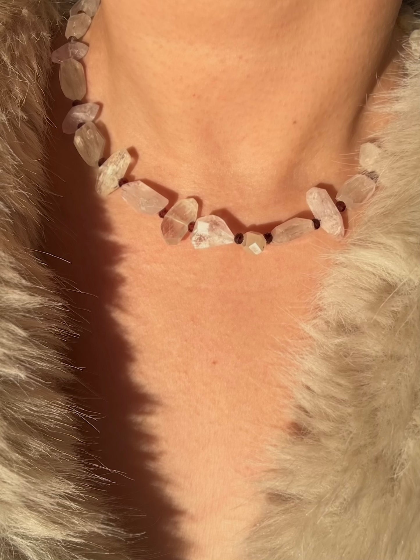 Kunzite, Tundra Sapphire, 18k Gold