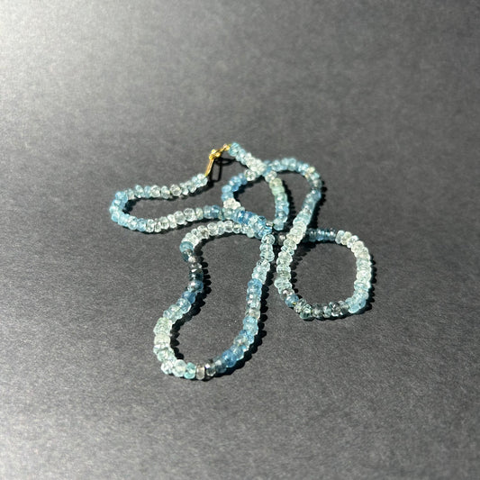 Moss Aquamarine necklace