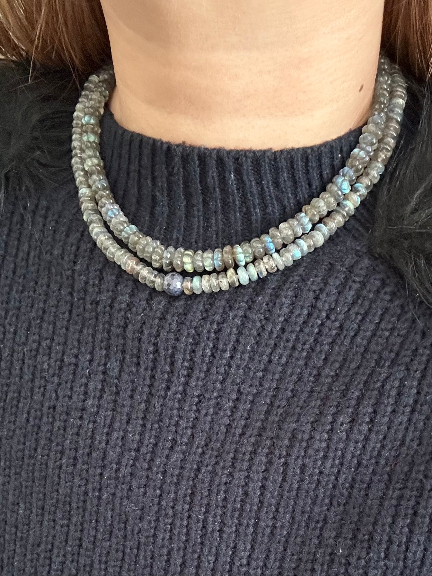 Labradorite necklace