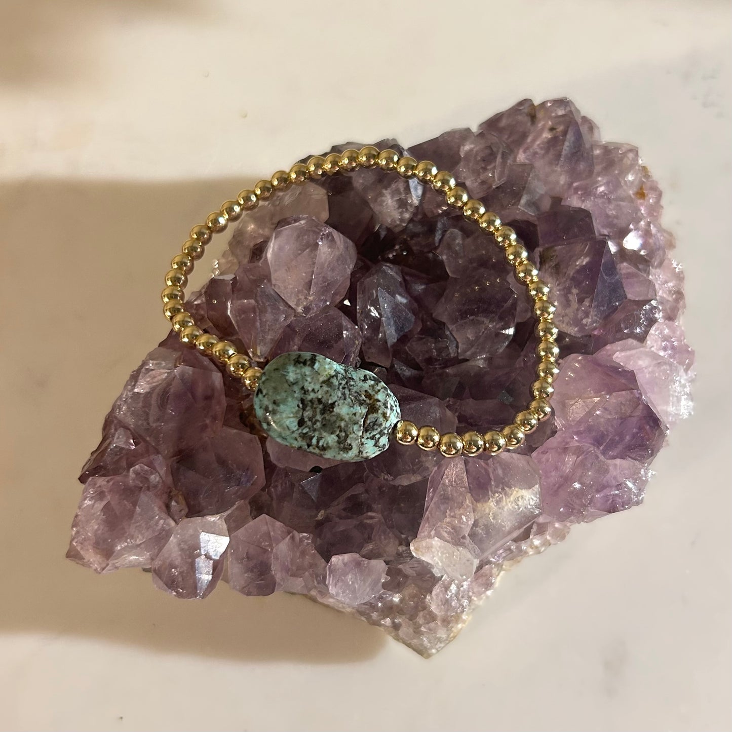 African Turquoise bracelet