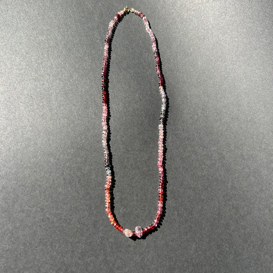 Spinel necklace