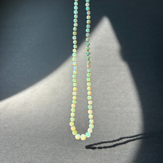 Ethiopian Opal Necklace | 14k Gold-Filled