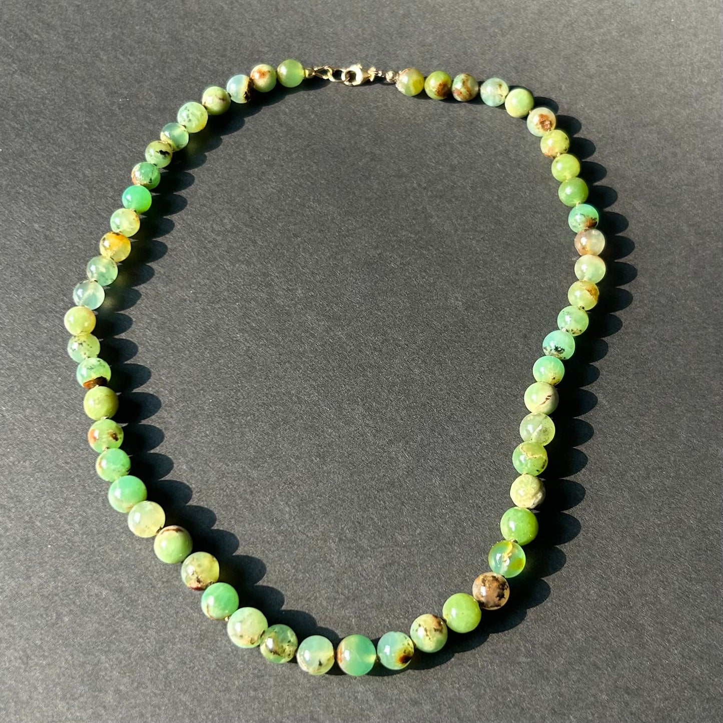 Chrysoprase Necklace
