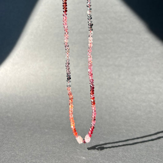 Spinel necklace