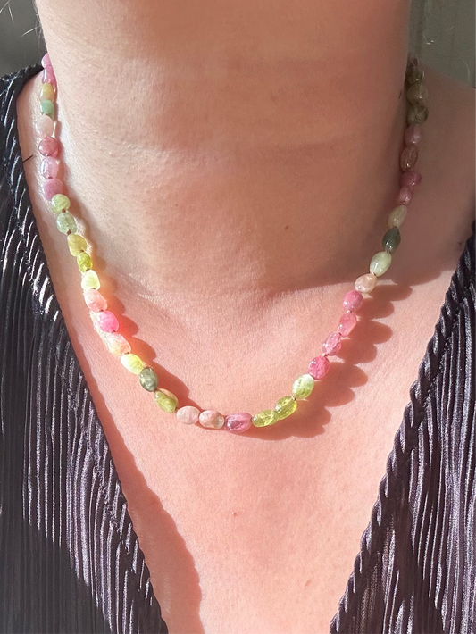 Pink & green Tourmaline