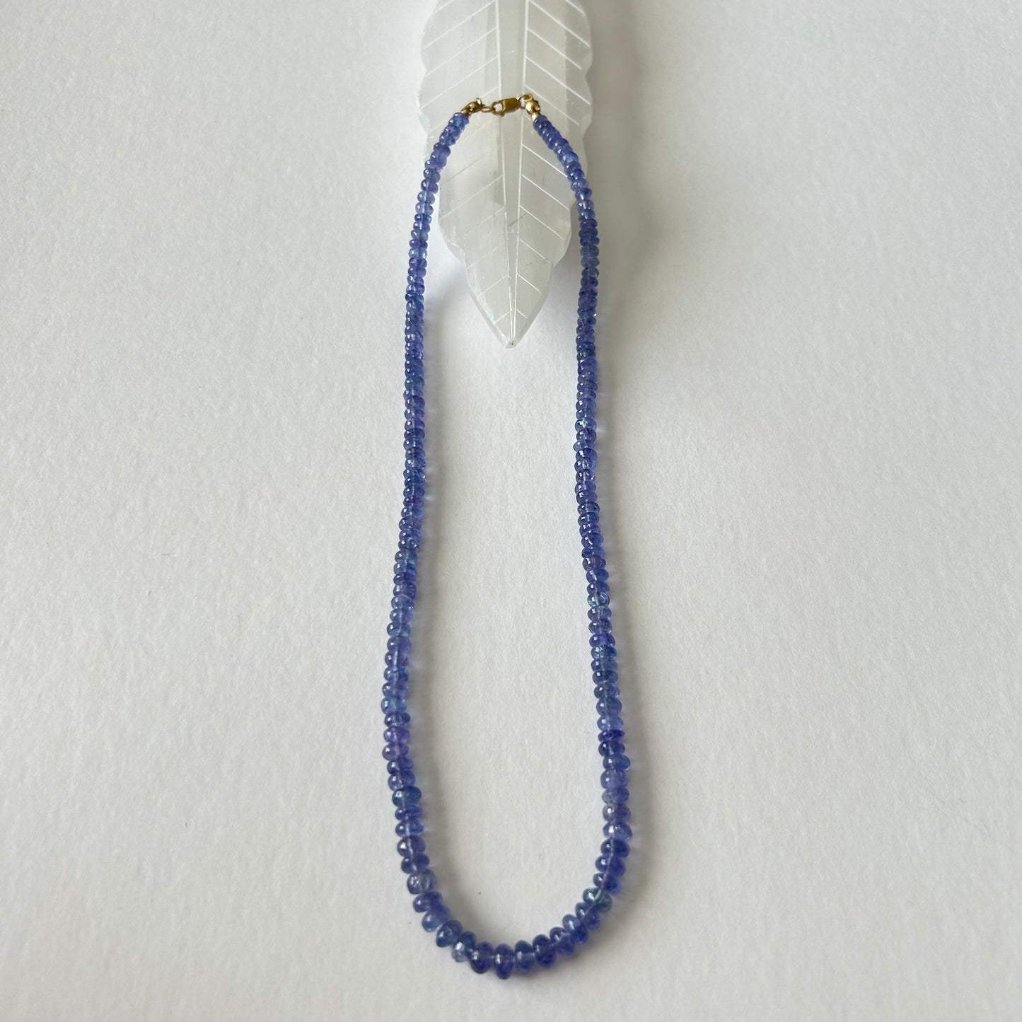 Tanzanite necklace