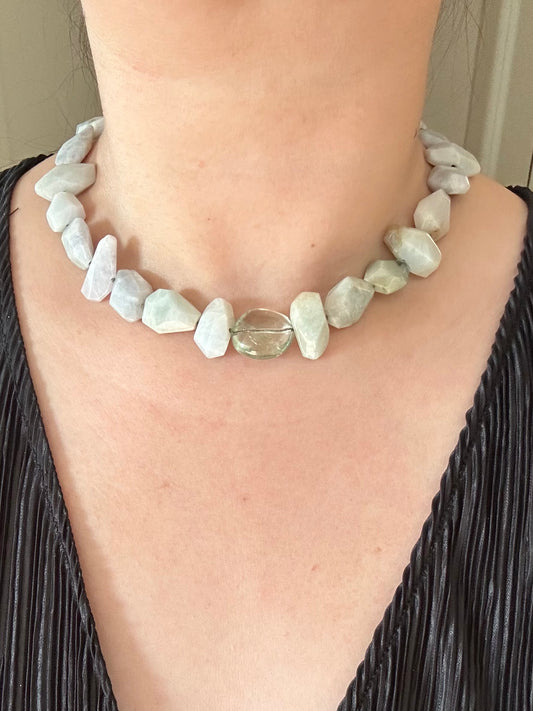 Jadeite jade, Prasiolite