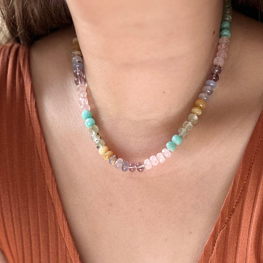Fruity gem necklace