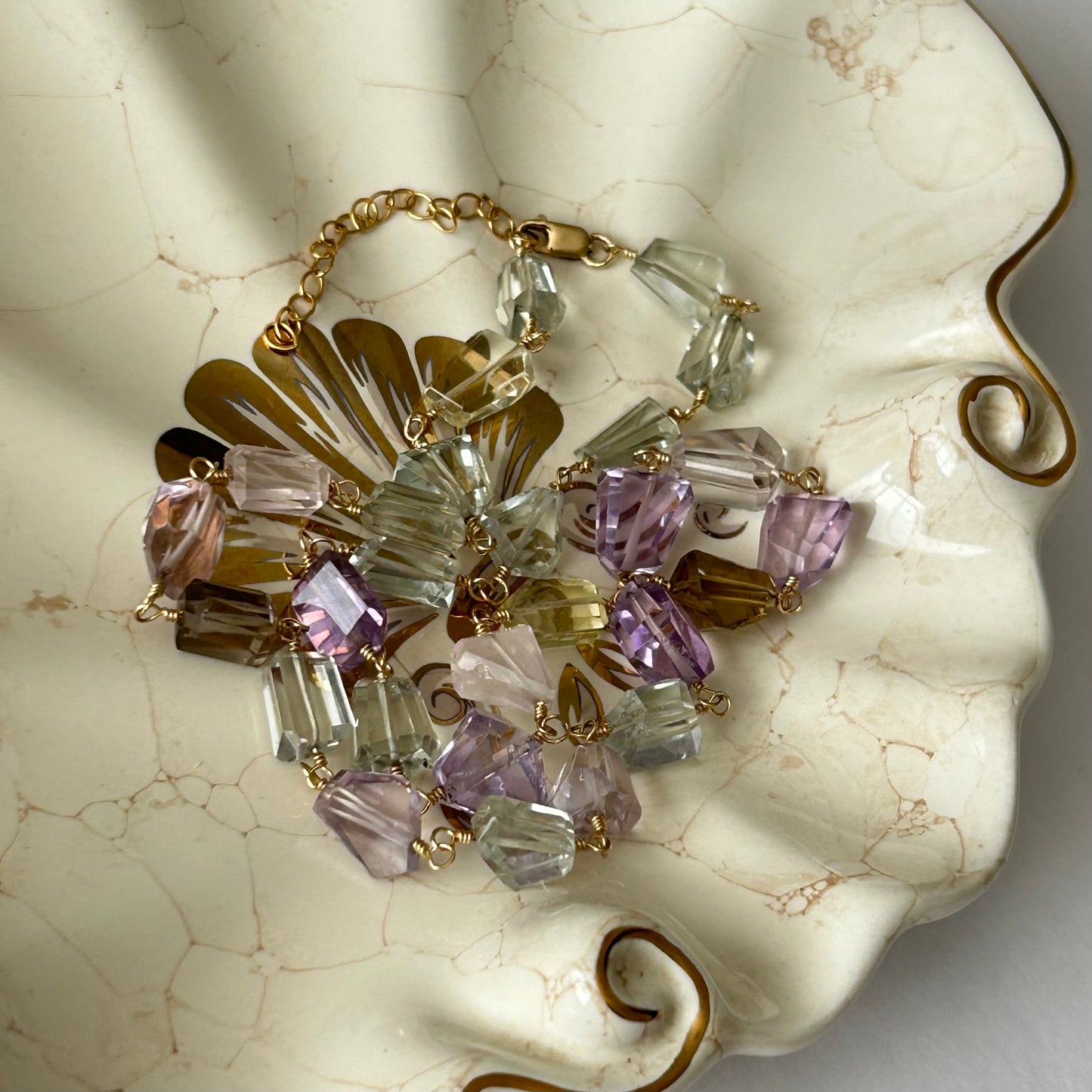 Multi-Gemstone Necklace | 14k Gold-Filled