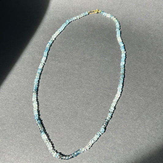 Moss Aquamarine necklace