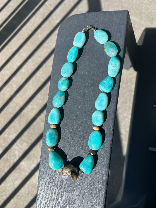 Amazonite, Blue Chalcedony