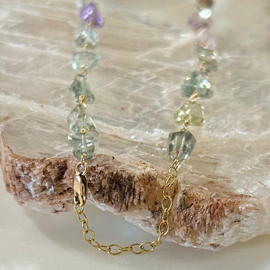 Multi-Gemstone Necklace | 14k Gold-Filled