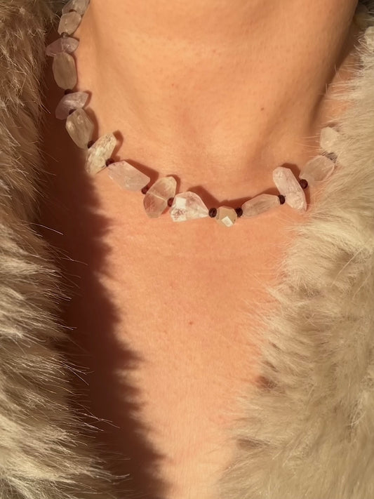 Kunzite, Tundra Sapphire, 18k Gold