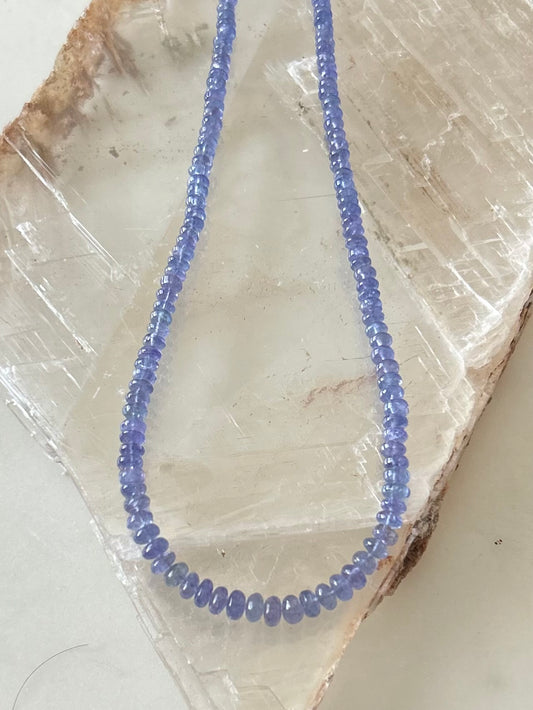 Tanzanite necklace