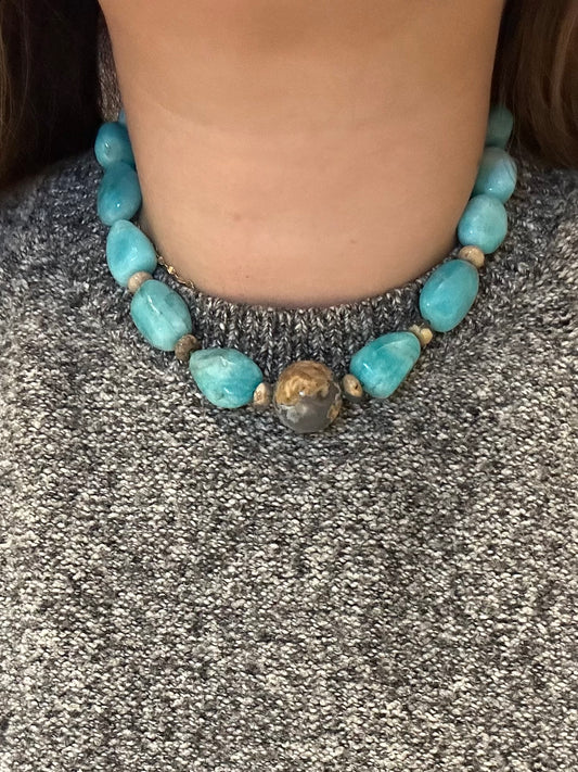 Amazonite, Blue Chalcedony