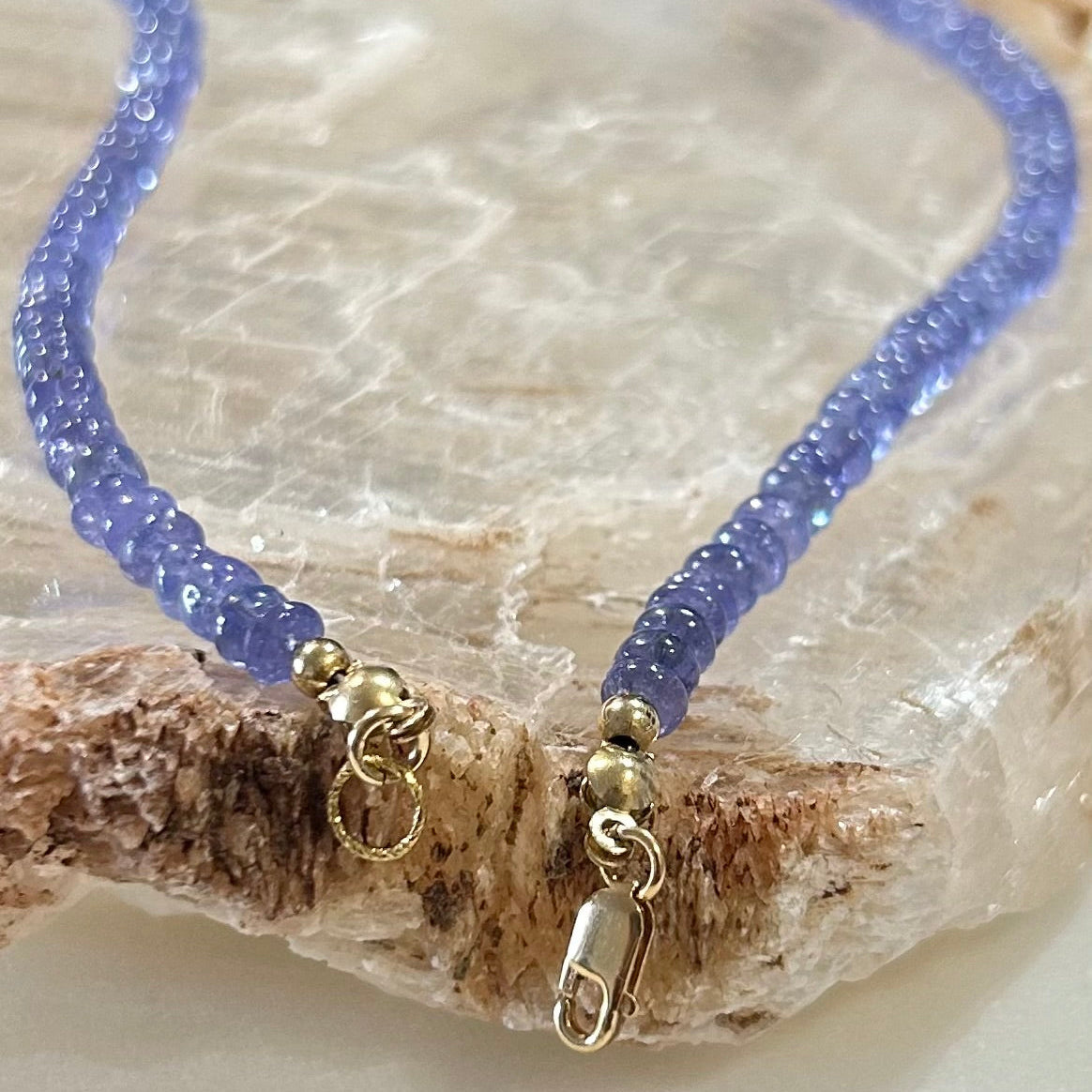 Tanzanite necklace