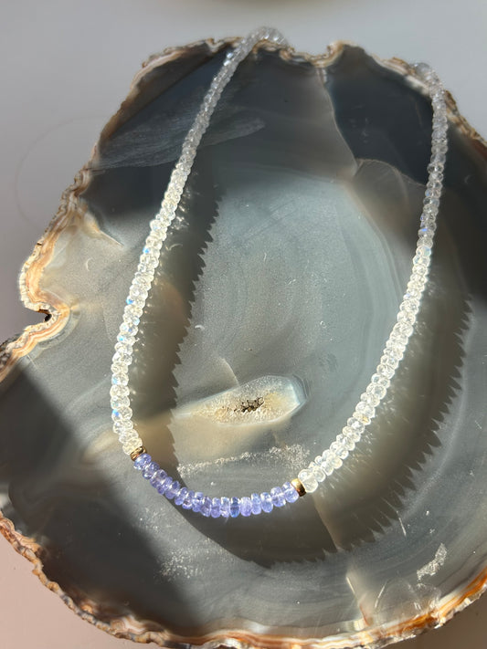 Moonstone, Tanzanite