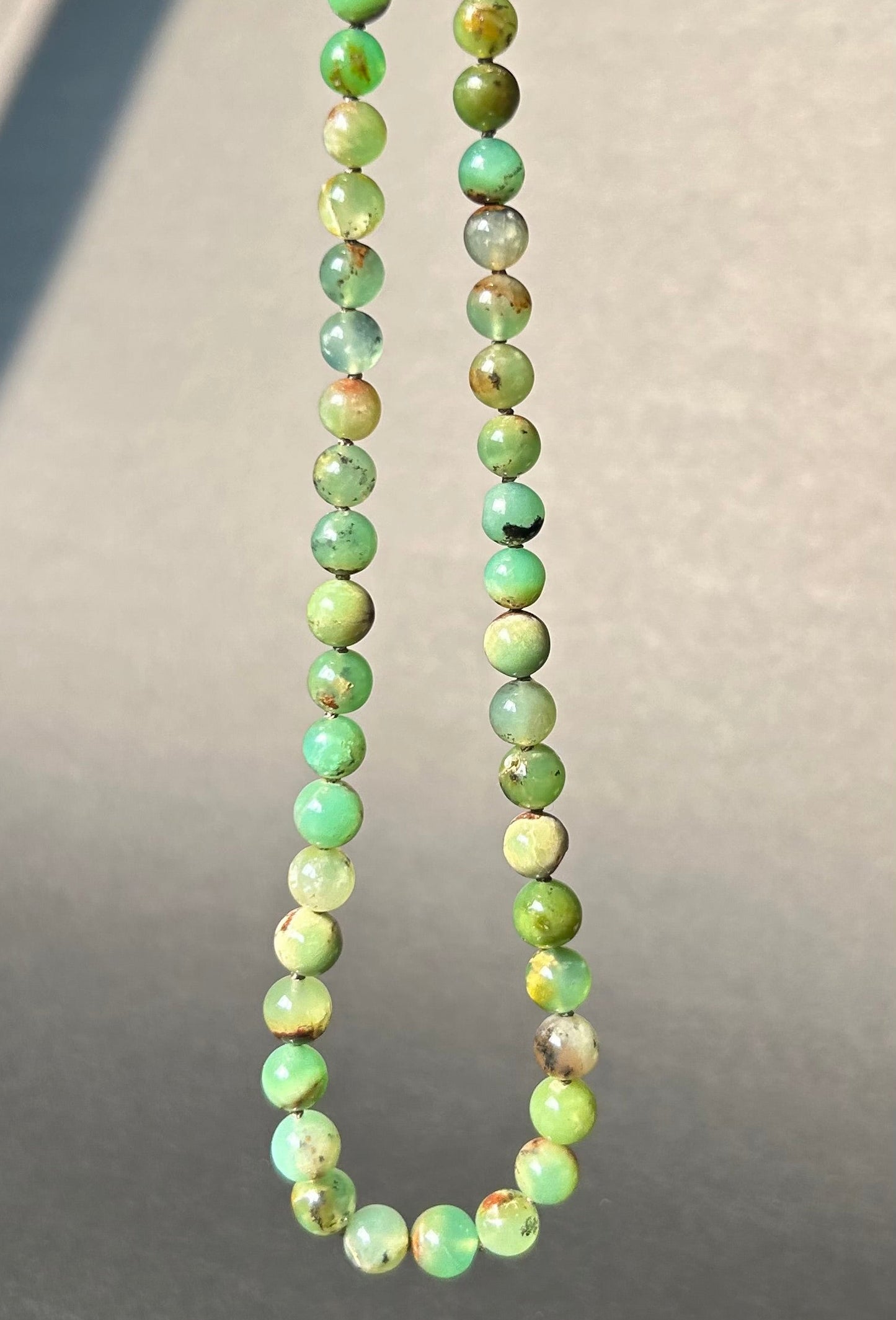 Chrysoprase Necklace