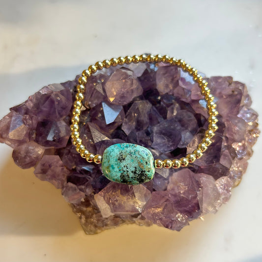 African Turquoise bracelet
