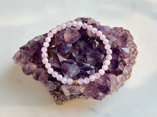 Kunzite bracelet