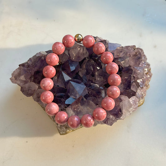 Rhodonite bracelet